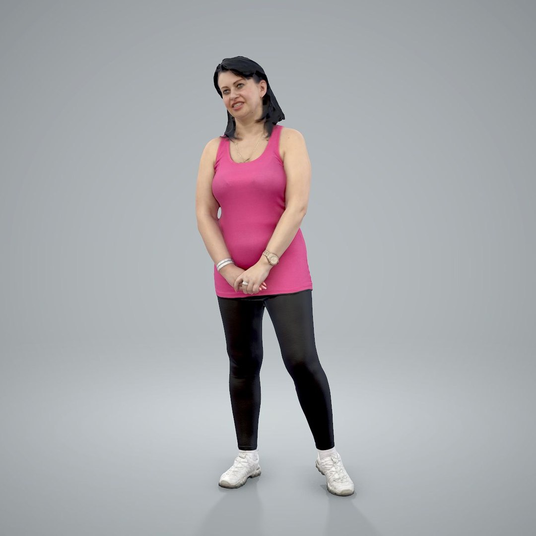 axyz normal human 3d model