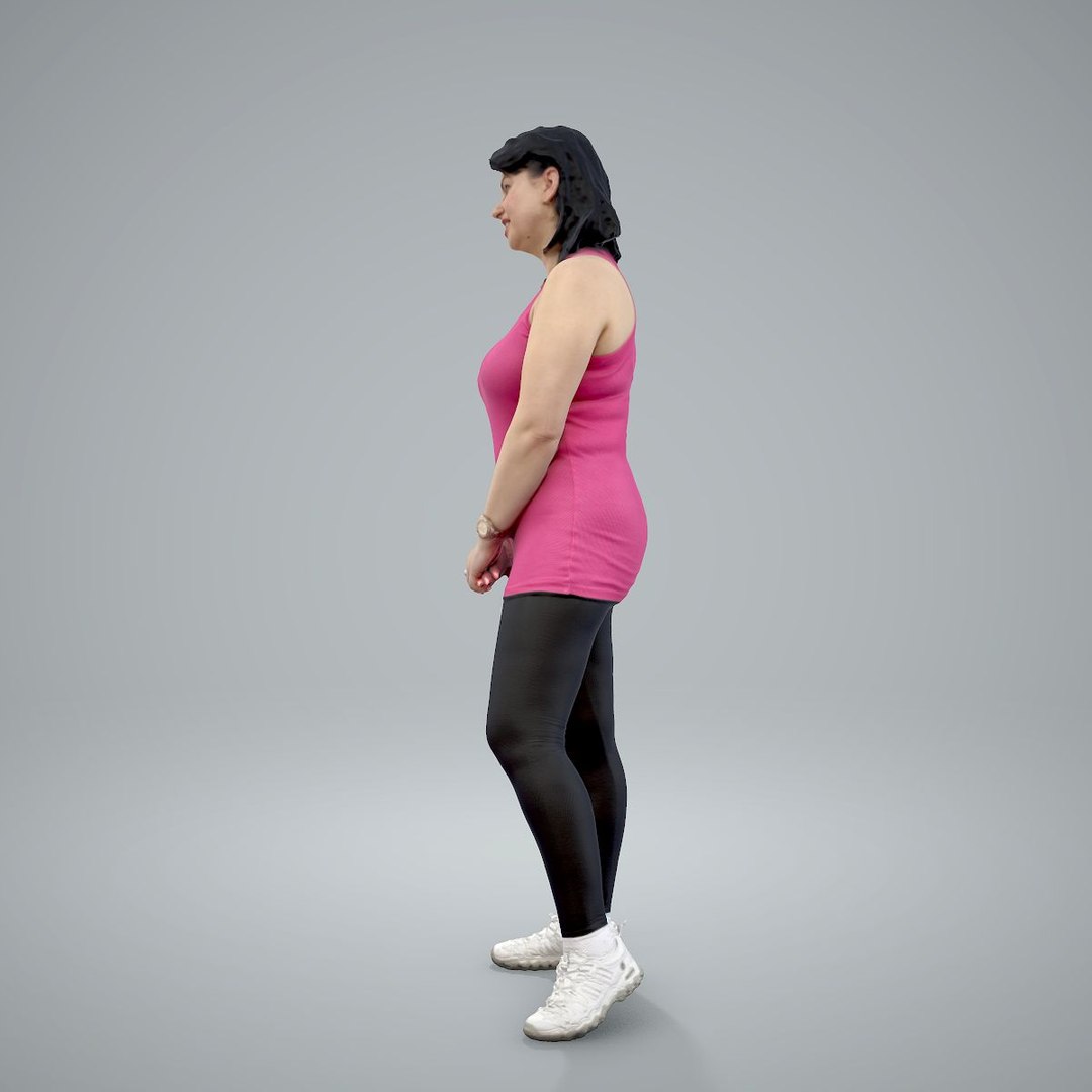axyz normal human 3d model