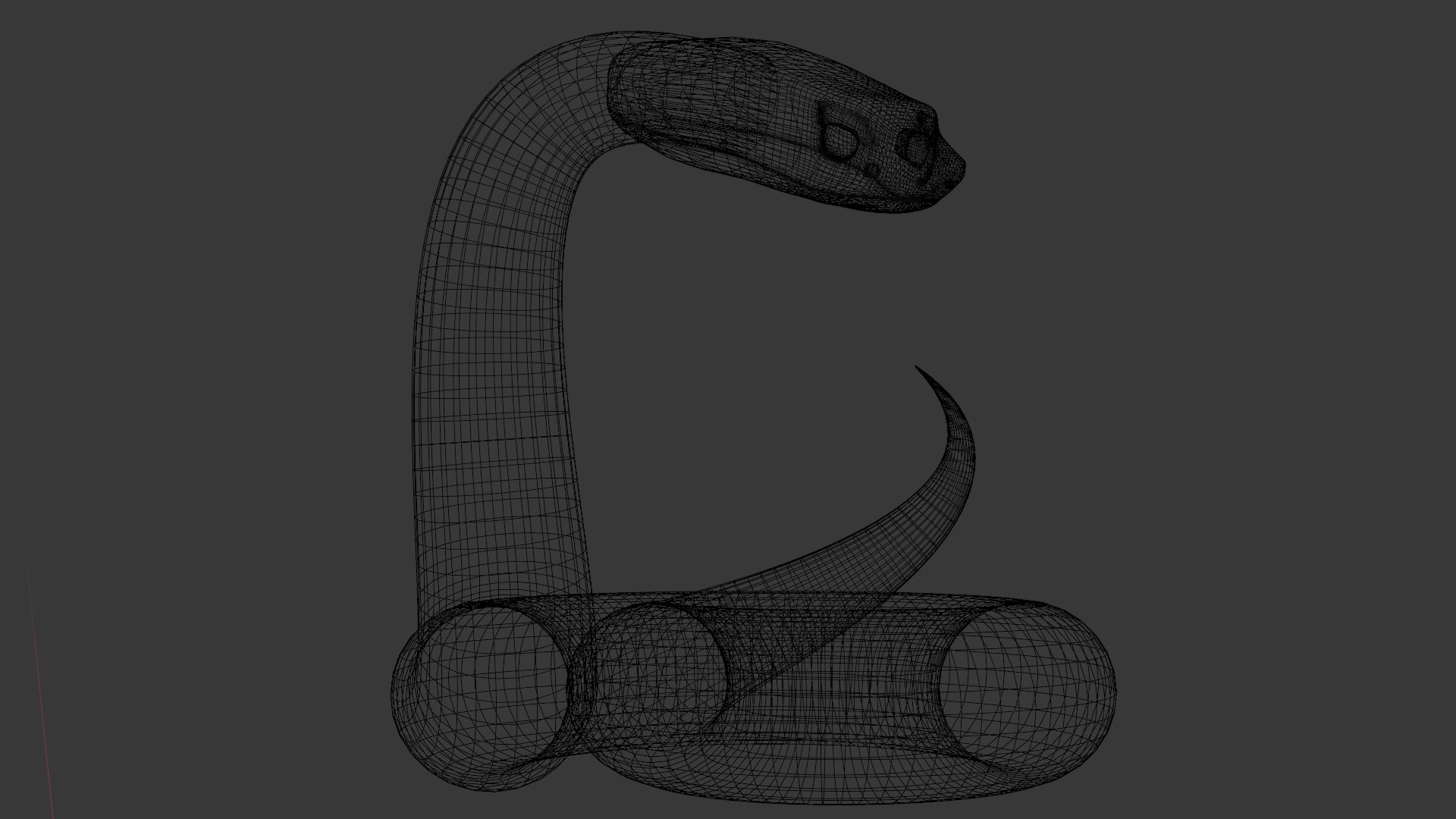 3D Snake Base Mesh Model - TurboSquid 2407832