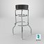 Retro  Bar Stool Tall Chair