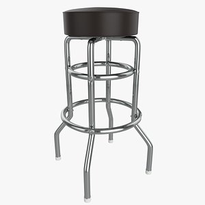 Retro  Bar Stool Tall Chair