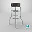 Retro  Bar Stool Tall Chair