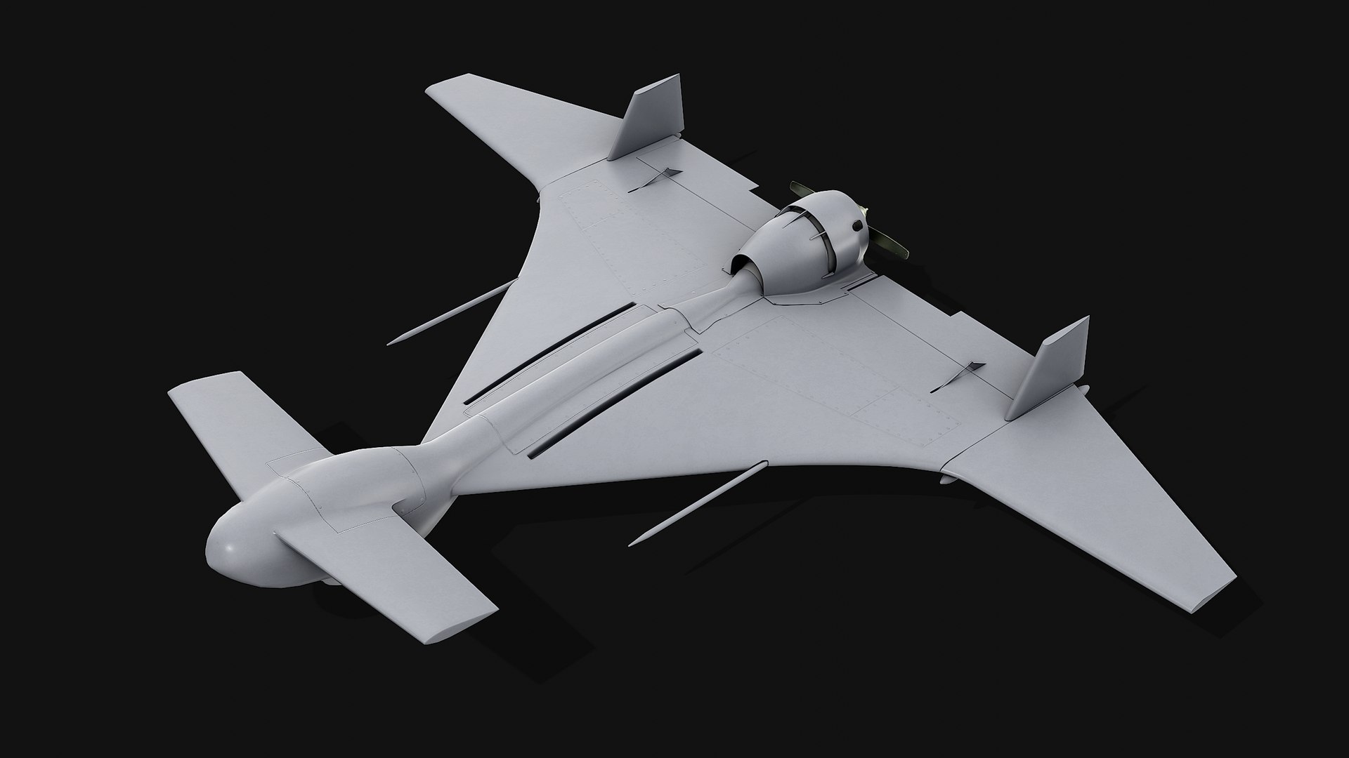IAI Harop UAV 3D Model - TurboSquid 2258272