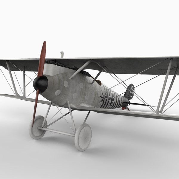 3d model pfalze d iiia fighter