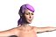 woman rigged 3D model