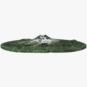 mount rainier 3D model