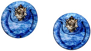 Skull design ashtray 02