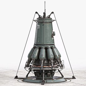 3D Generator Tower model