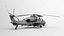 Hélicoptère d'attaque Low Poly WZ-10 modèle 3D