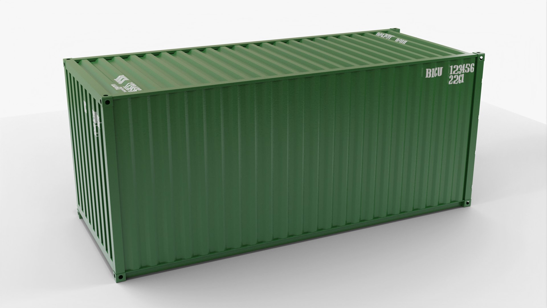 3D 20Ft Cargo Container - Green https://p.turbosquid.com/ts-thumb/Qj/auxrI0/EW/clean_green_00003/jpg/1670315723/1920x1080/fit_q87/e4bf264019b146f3998dcfb8bb7b8d2689cc08a2/clean_green_00003.jpg