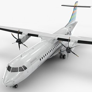 3D model ATR 72 Braathens Regional Airlines L1683