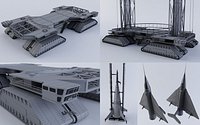Von Braun ferry rocket & Crawler
