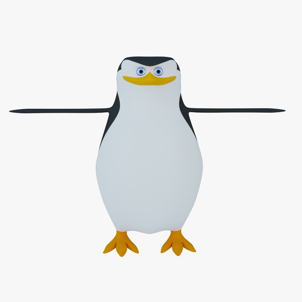 STL-Datei Die Pinguine von Madagaskar 🎲 kostenlos・Vorlage für den 3D-Druck  zum herunterladen・Cults