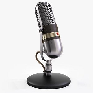 realistic vintage 77-dx microphone dxf