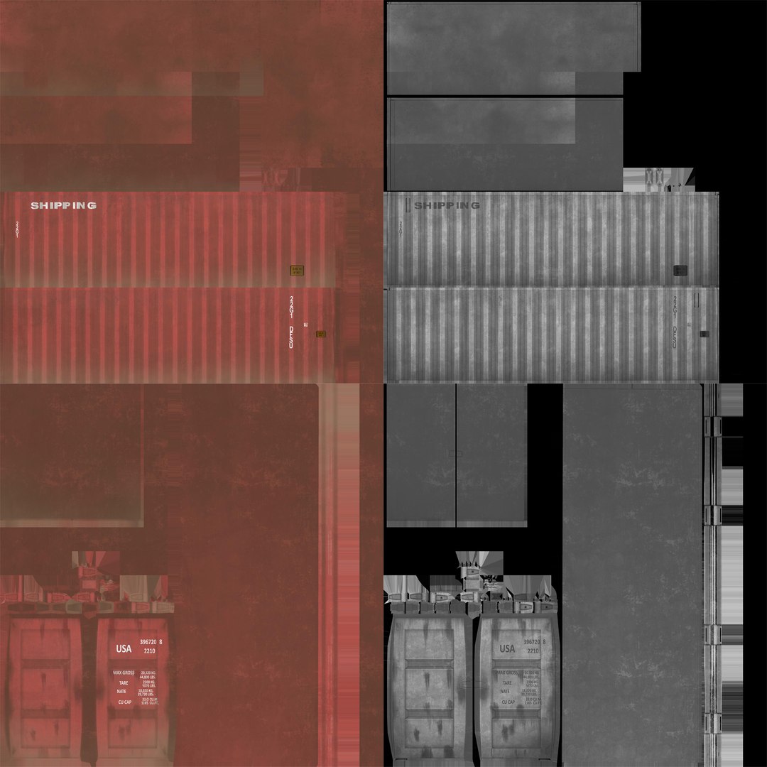 Free Obj Mode Shipping Container