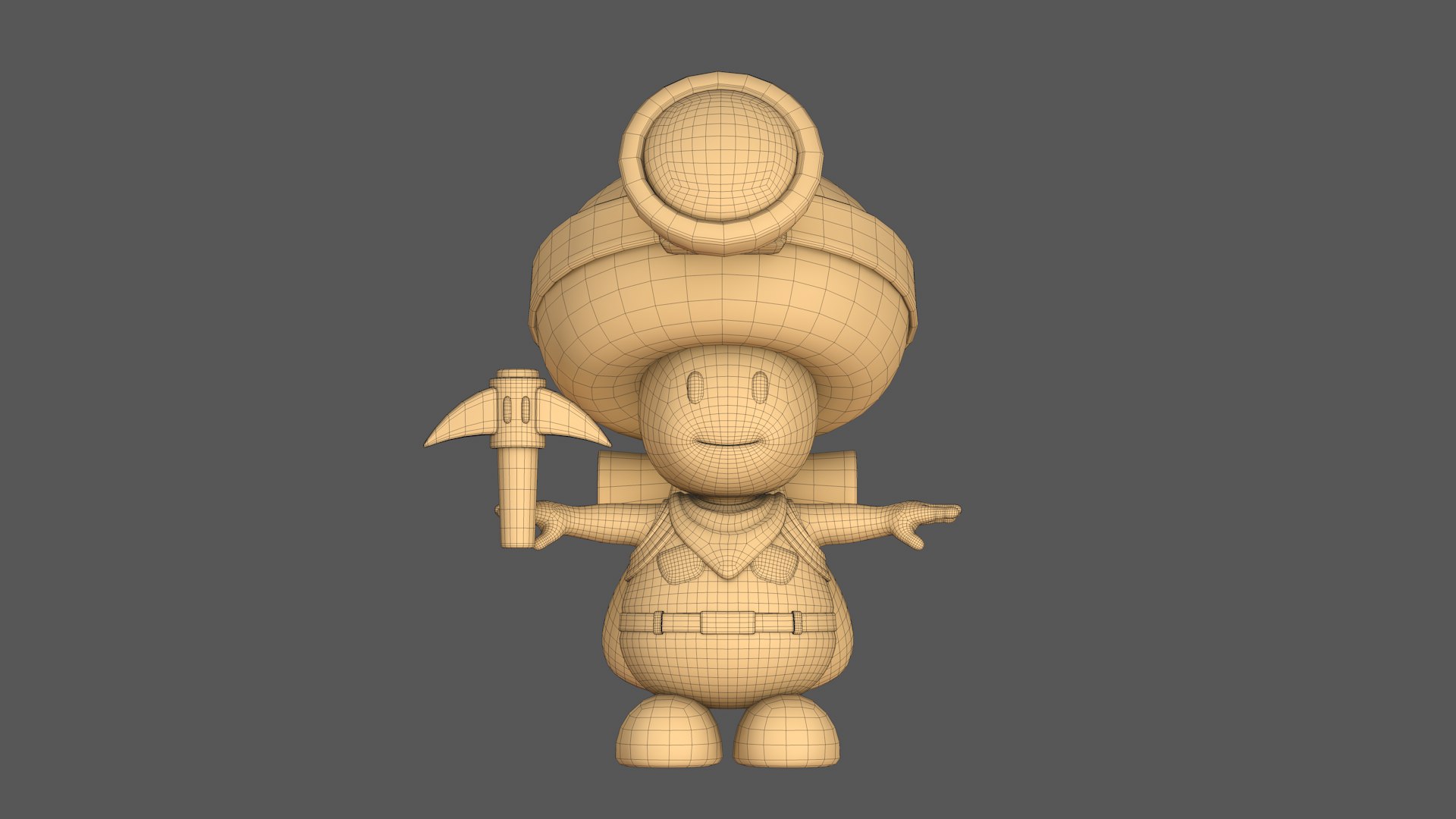Captain Toad -treasure Tracker Model - TurboSquid 1595809