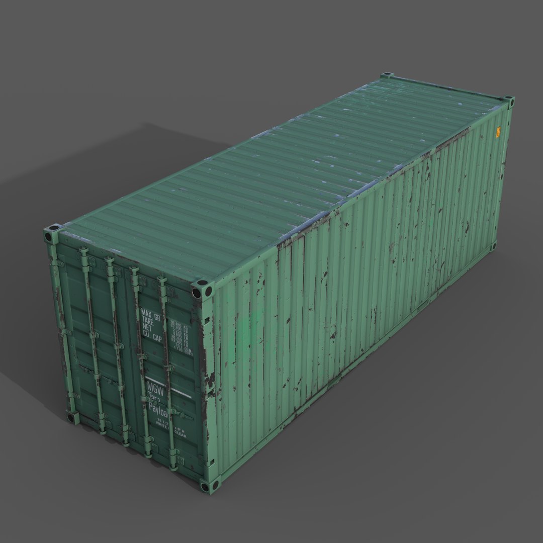 3D Container Model - TurboSquid 2258306
