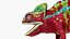 Chameleon Red 3D model