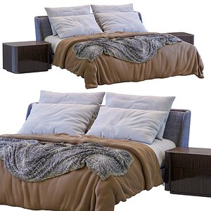 Minotti Spencer Bed