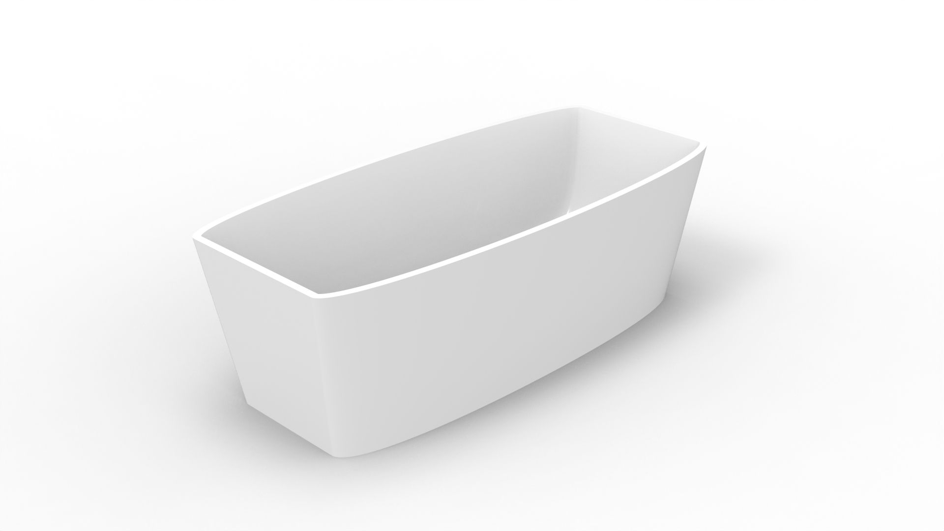 3D Modern Bath 1700 X 780 X 550 Model - TurboSquid 1946918
