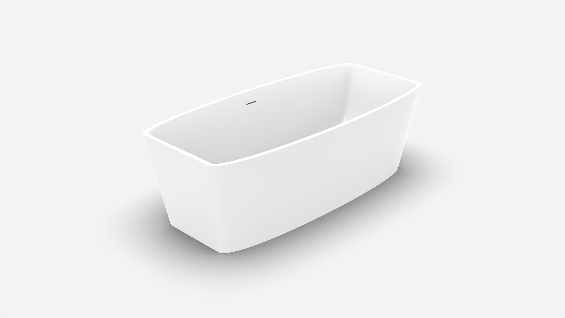 3D Modern Bath 1700 X 780 X 550 Model TurboSquid 1946918