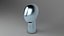 3D Head Display Stand blue model
