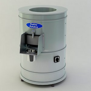 3d peeler potatos