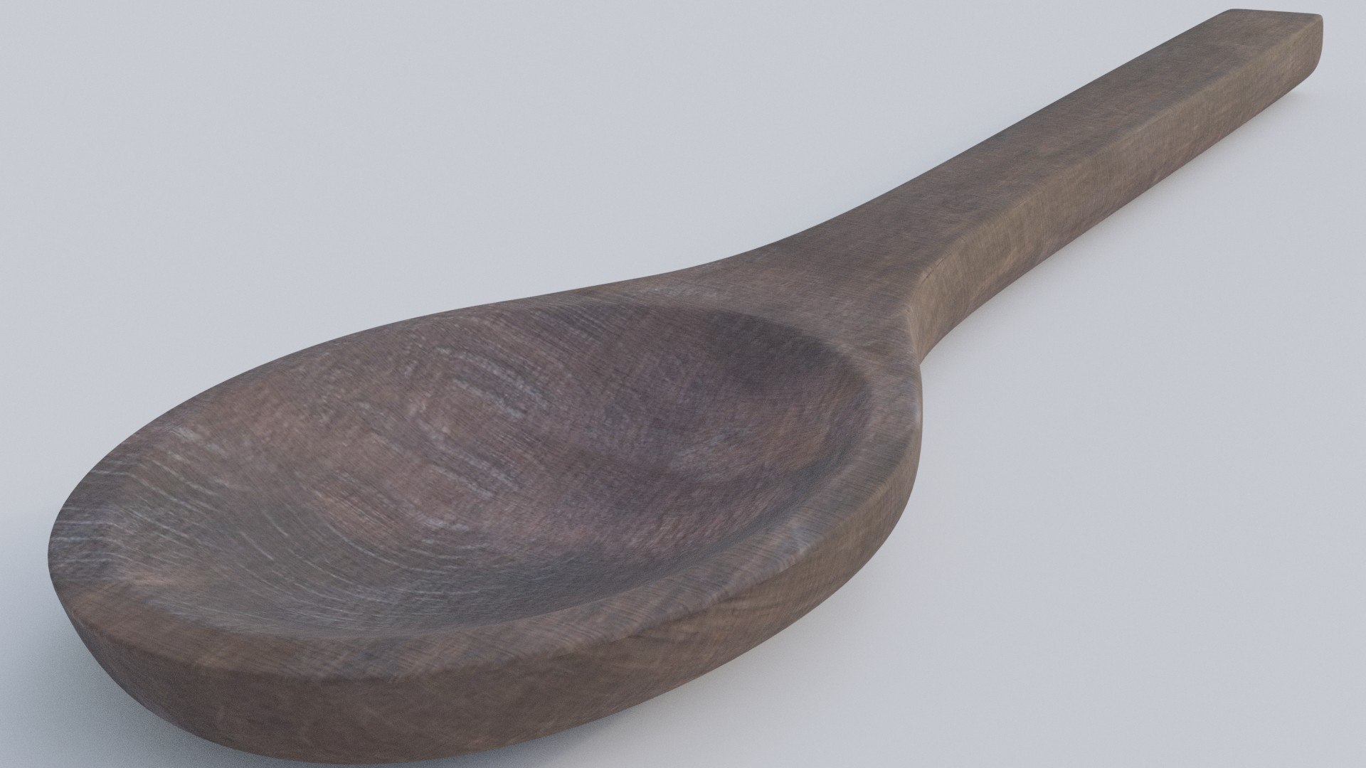 3D Wooden Spoon Model - TurboSquid 2091224