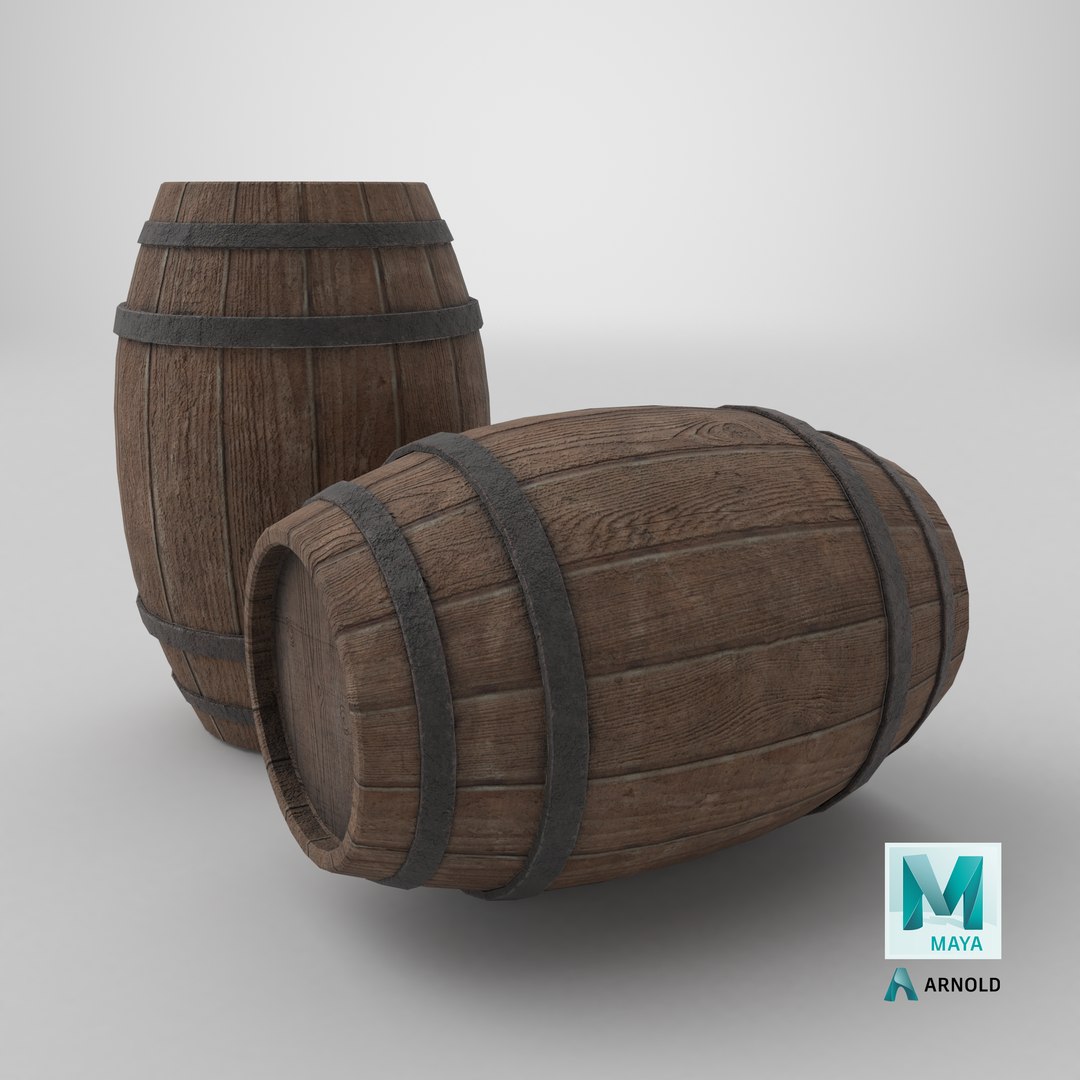 3D Medieval Barrel model https://p.turbosquid.com/ts-thumb/Qk/8IDcCv/Wl/stemcell_maya_arnold_render/png/1749137951/1920x1080/fit_q87/f37082283c08c72256e73a3dc98f6ef1193d5fdc/stemcell_maya_arnold_render.jpg