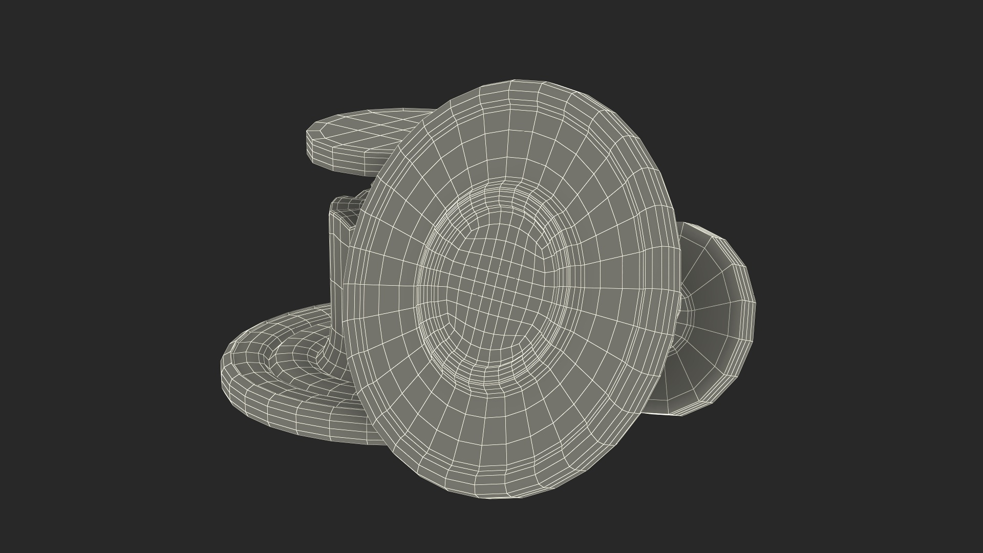 3D Graphite Metal Rivet - TurboSquid 2388827