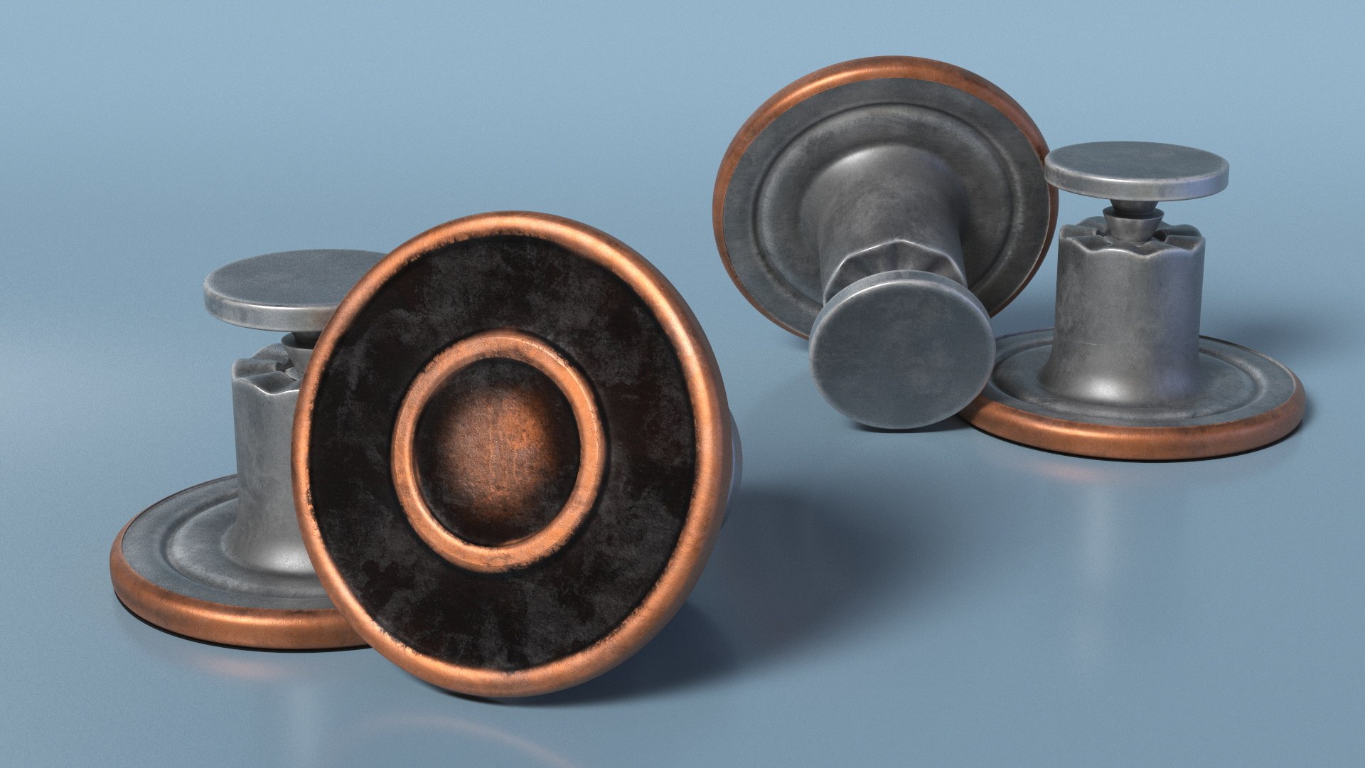 3D Graphite Metal Rivet - TurboSquid 2388827