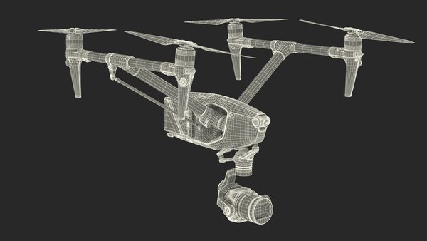 3D модель Беспилотный воздушный дрон - TurboSquid 2091975