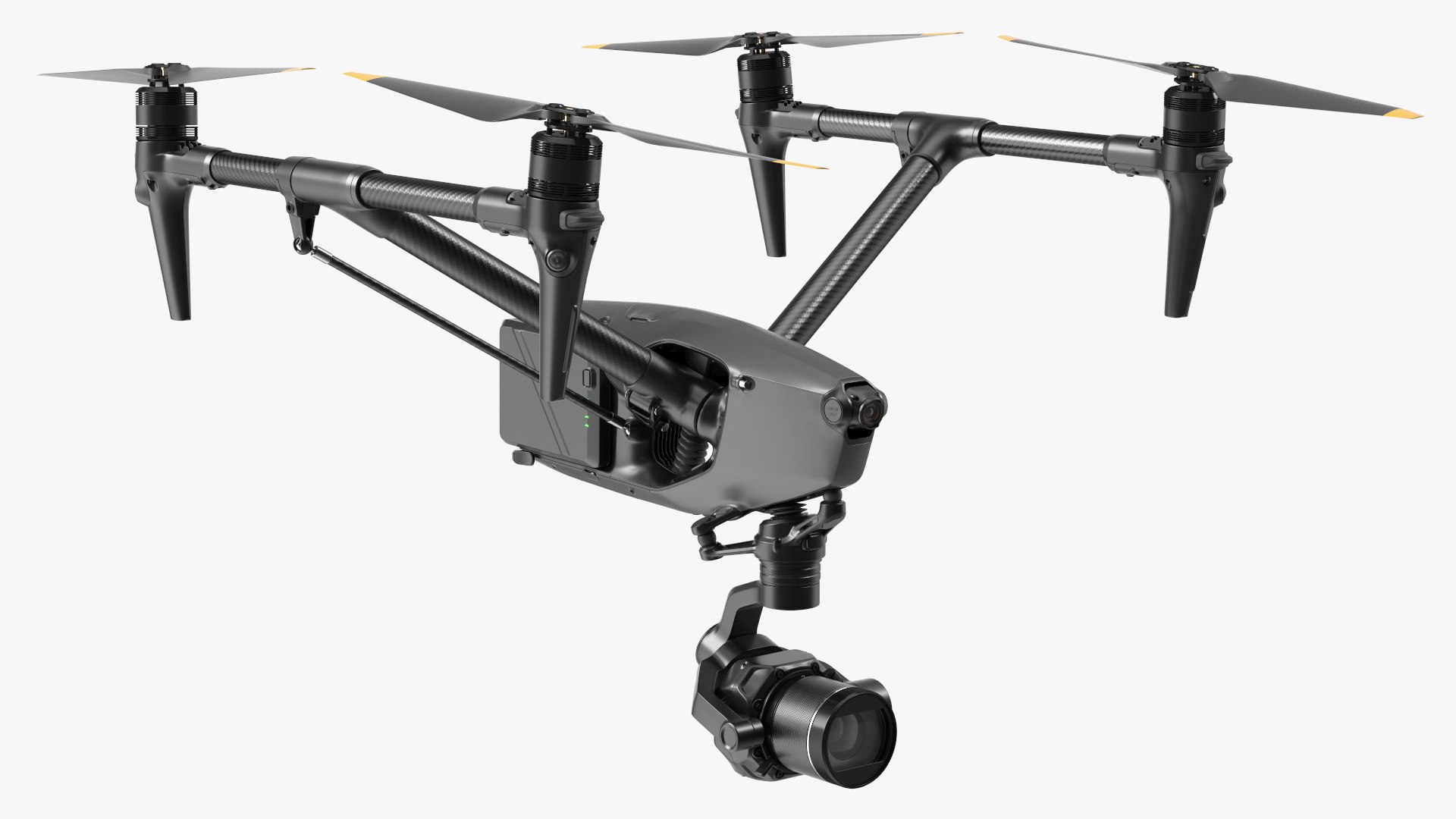 Unmanned Aerial Drone 3D model preview