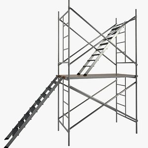 3d model scaffold tower