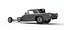 Front engine old school dragster with shell Version 12 Scale 1 to 25