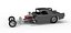 Front engine old school dragster with shell Version 12 Scale 1 to 25