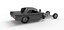 Front engine old school dragster with shell Version 12 Scale 1 to 25