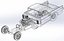 Front engine old school dragster with shell Version 12 Scale 1 to 25