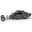 Front engine old school dragster with shell Version 12 Scale 1 to 25