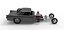 Front engine old school dragster with shell Version 12 Scale 1 to 25