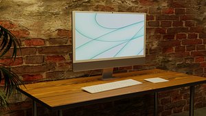 iMac New 2021 Redesign 3D model