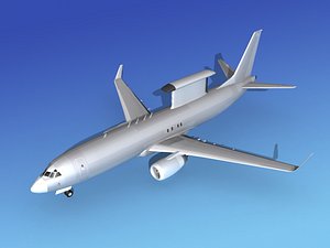 Boeing E-8 Posiedon Bare Metal