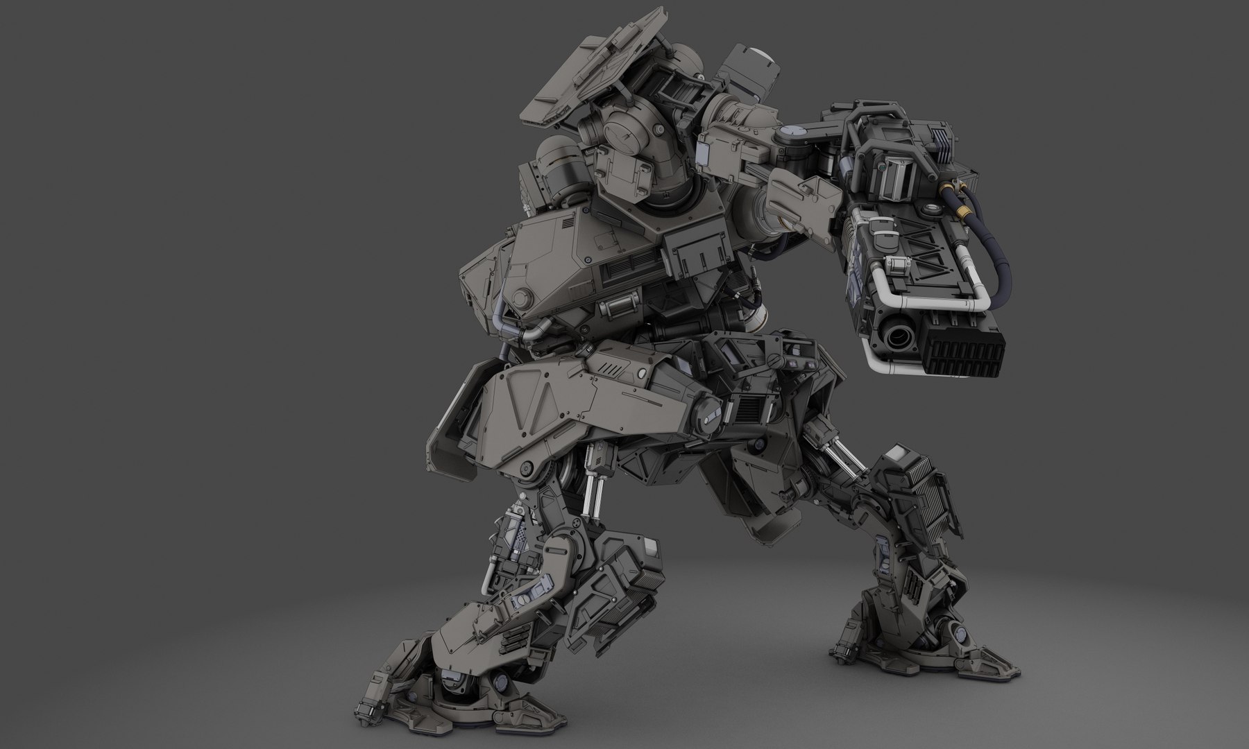 Mech Mecha Robot Model - TurboSquid 1510708