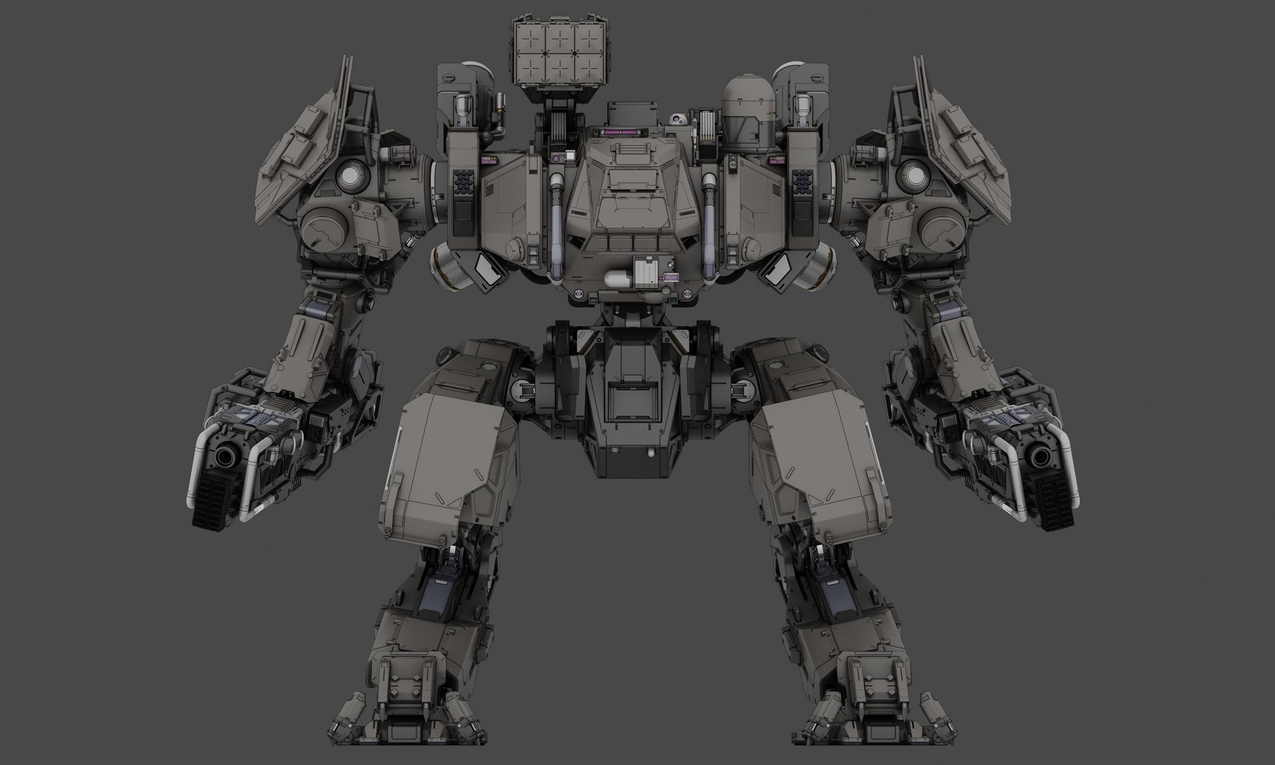 Mech Mecha Robot Model - TurboSquid 1510708