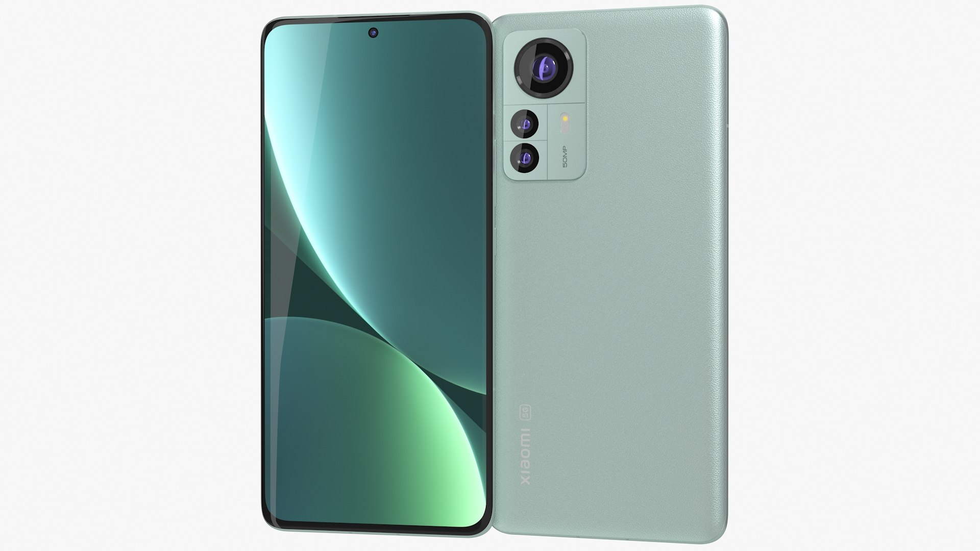 Xiaomi 12 Pro Green 3D - TurboSquid 1875242