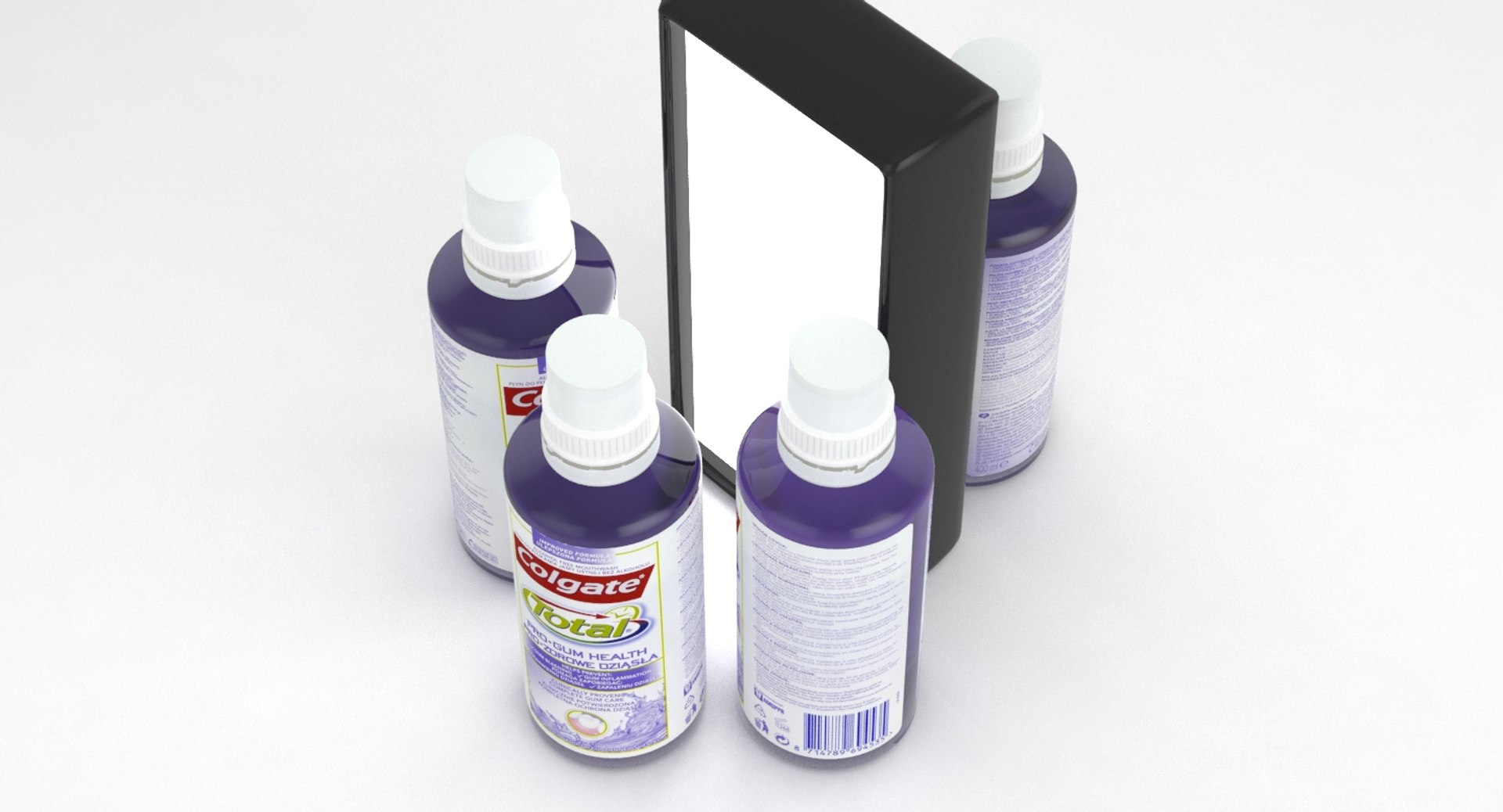 3D colgate total mouthwash - TurboSquid 1230150