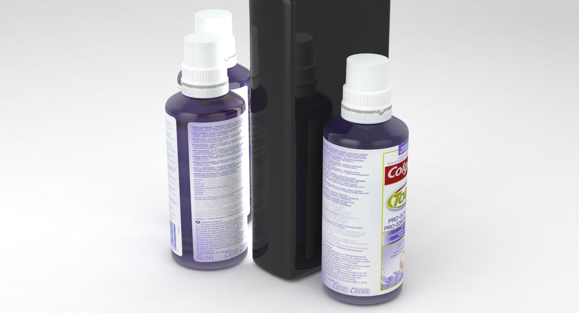 3D colgate total mouthwash - TurboSquid 1230150
