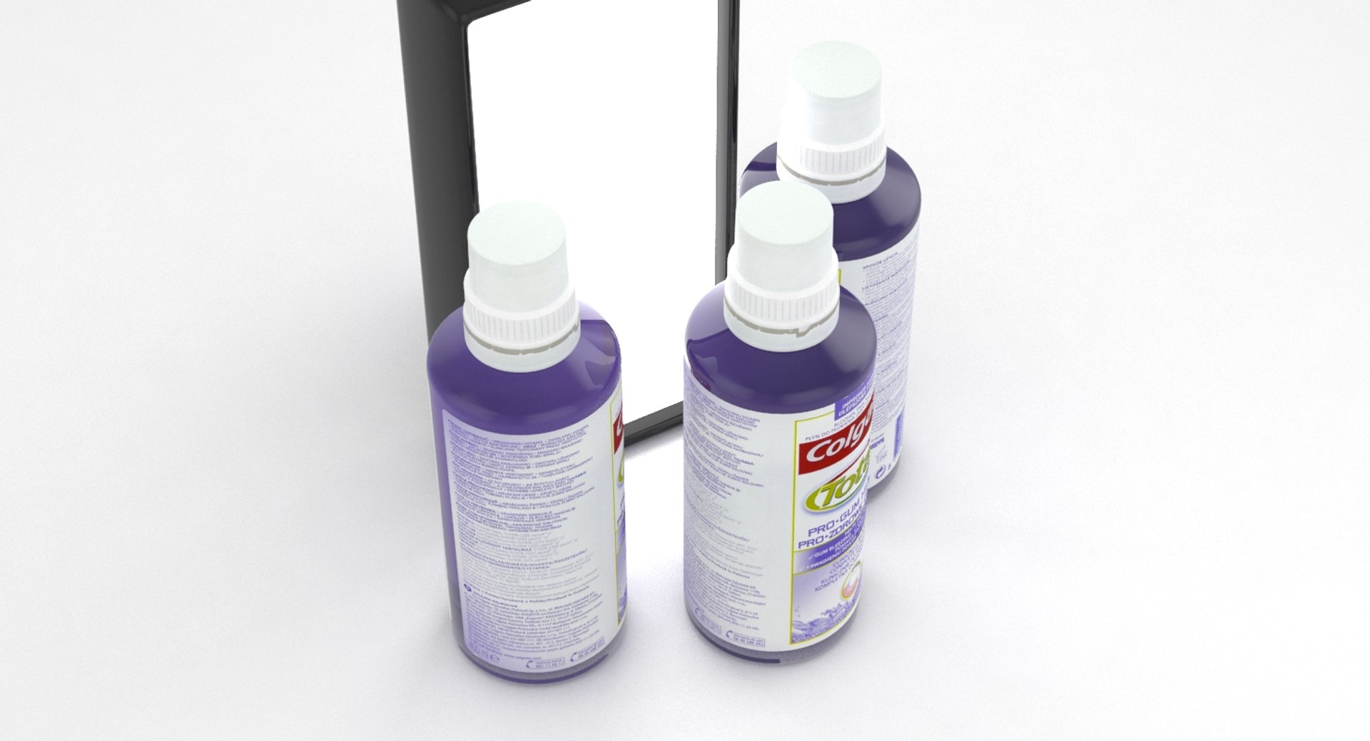 3D colgate total mouthwash - TurboSquid 1230150