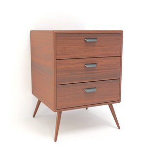 retro cupboard 3d model
