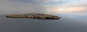 Explorer Spaceship 3D model